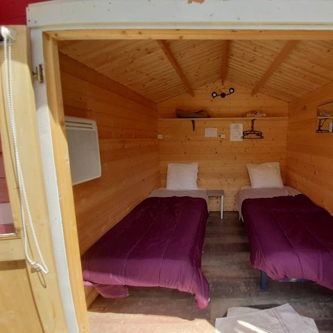 Chalet 2 Personen - Wanderer Rose 2 Einzelbetten