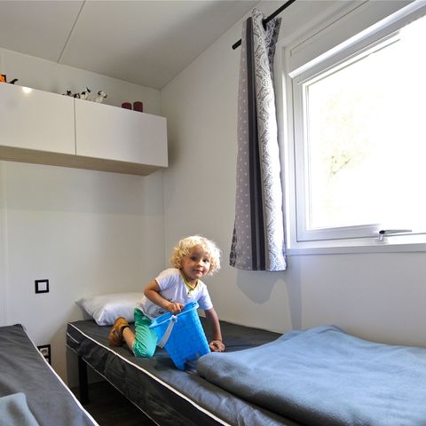 Stacaravan 4 personen - Comfort Plus 2 kamers Tussen 30 en 35m² -5 jaar