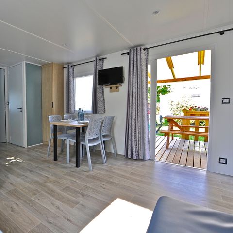 MOBILHOME 4 personas - Confort Plus 2 habitaciones Entre 30 y 35m² -5años