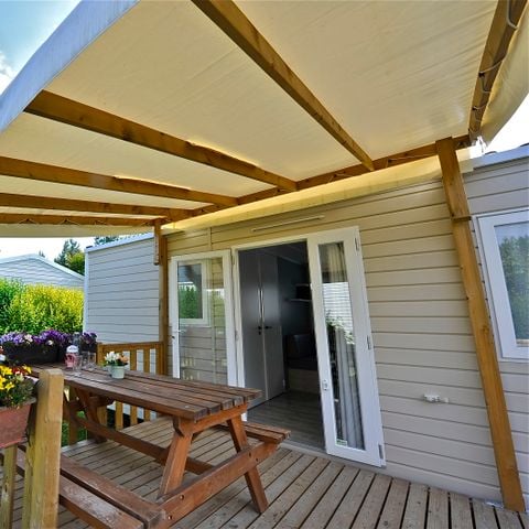 MOBILHOME 4 personas - Confort Plus 2 habitaciones Entre 30 y 35m² -5años