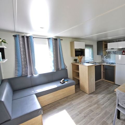 MOBILHOME 4 personas - Confort Plus 2 habitaciones Entre 30 y 35m² -5años
