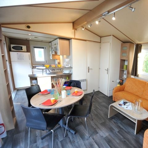 MOBILHOME 6 personnes - Confort 2 chambres - Entre 30 et 35 m²  +5ans
