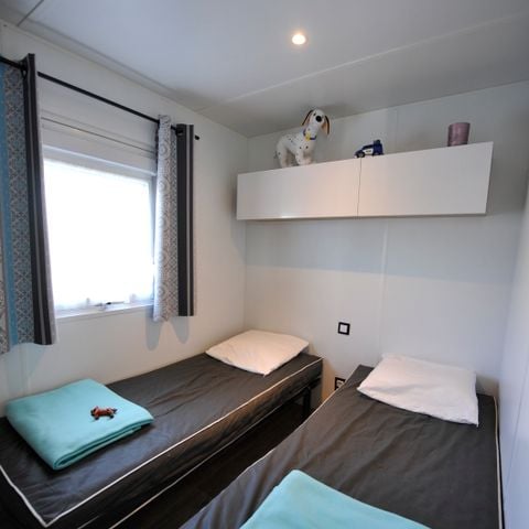 MOBILHOME 6 personnes - Confort Plus 3 chambres Entre 30 et 35 m²  -5ans