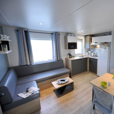 MOBILHOME 6 personas - Confort Plus 3 habitaciones Entre 30 y 35 m² -5años
