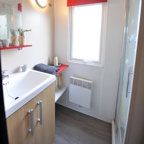 MOBILHOME 6 personnes - Confort 3 chambres - Entre 30 et 35 m²  +5ans