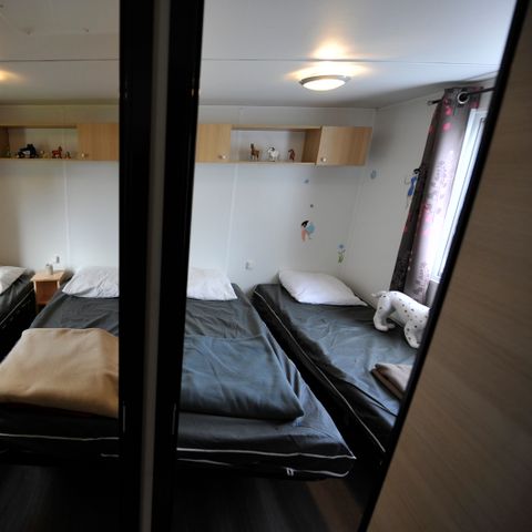 BUNGALOW 6 personnes - Confort 3 chambres - Entre 30 et 35 m²  +5ans