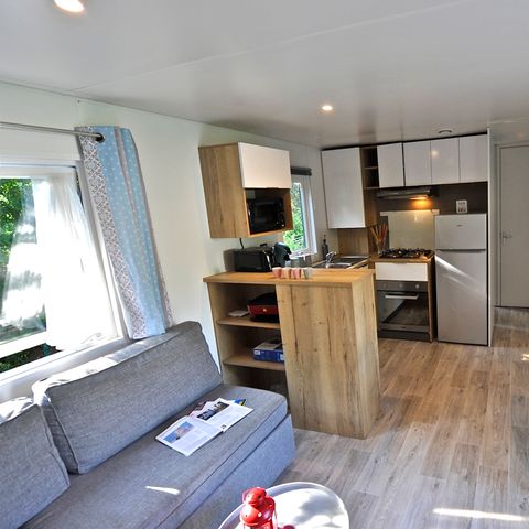 Mobilheim 8 personen - 3 Schlafzimmer - PREMIUM - 2 Bäder - 36 und 40 m² - 1 Zimmer