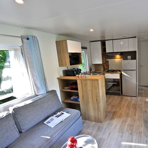 MOBILHOME 8 personnes - 3 chambres - PREMIUM - 2 salles de bain - 36 et 40 m²