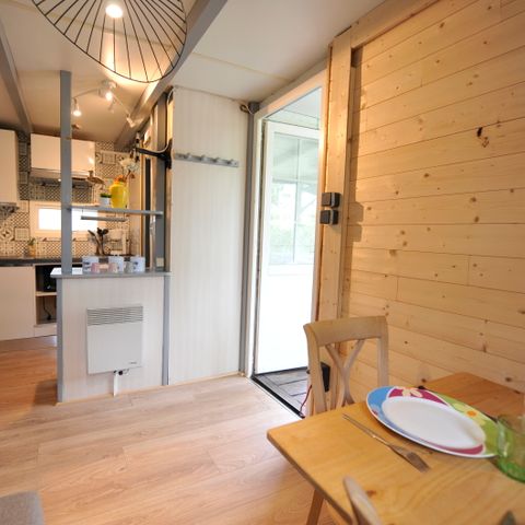CHALET 3 personnes - Confort 1 chambre - entre 30 à 38 m² + 5 ans