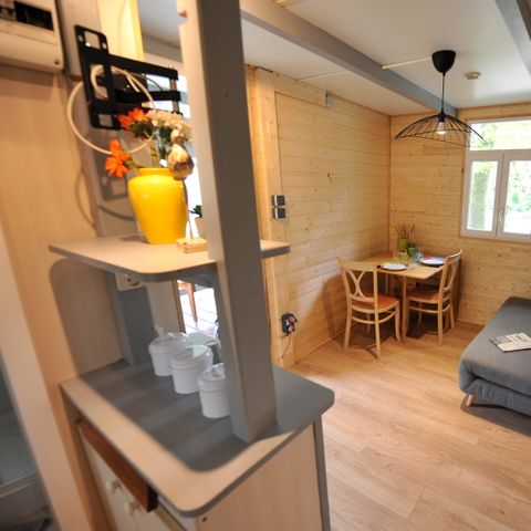 CHALET 3 personas - Confort 1 habitación - entre 30 y 38 m² + 5 años