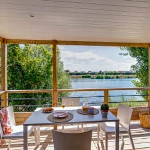 Mobile home 4 persons - Cottage 4p 2ch **** Bord de Seine