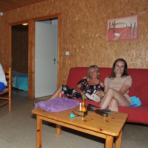 CHALET 6 personnes - Chalet standard 39m² - 2 chambres  / terrasse couverte