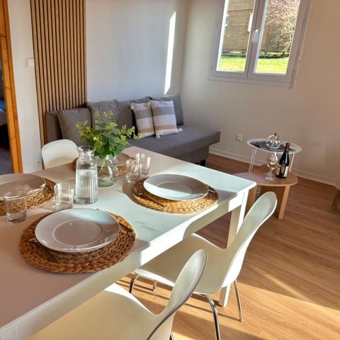 Chalet 6 personen - Premium PMR - 39m² - 2 kamers / overdekt terras