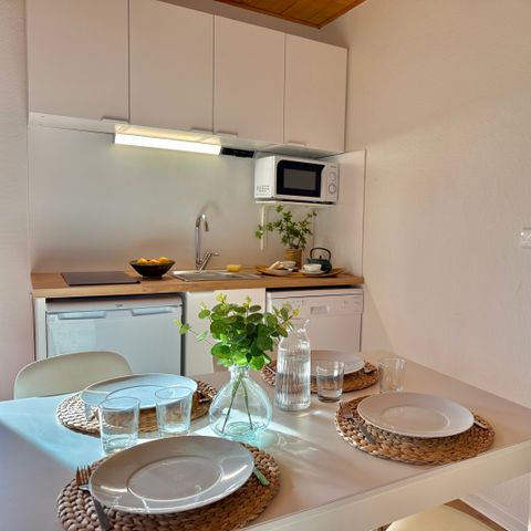 CHALET 6 personas - Premium PMR - 39m² - 2 habitaciones / terraza cubierta