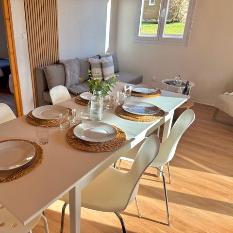 Chalet 6 personen - Premium PMR - 39m² - 2 kamers / overdekt terras