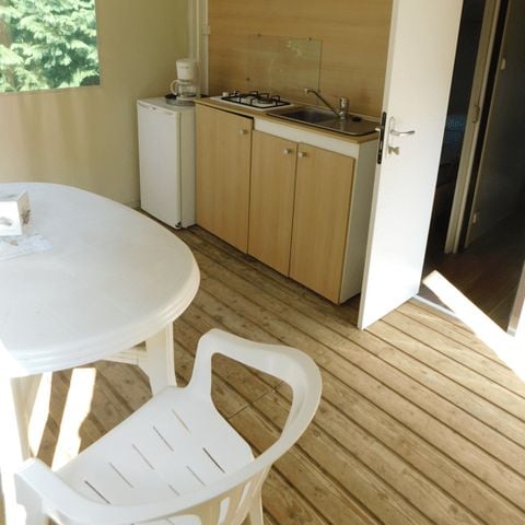 Bungalow toilé 4 personnes - Tithome - 2 chambres - 21m² Prix pour 2 personnes