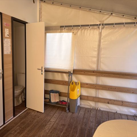 Bungalow toilé 4 personnes - Tithome - 2 chambres - 21m² Prix pour 2 personnes