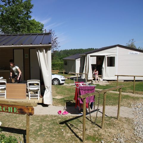 BUNGALOW IN TELA 4 persone - Tithome 2 camere da letto 21m² (21m²)