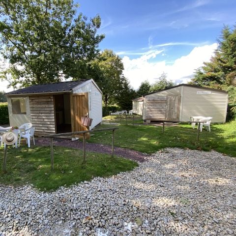 Glampingtent 4 personen - Tithome - 2 slaapkamers - 21 m² Prijs voor 2 personen