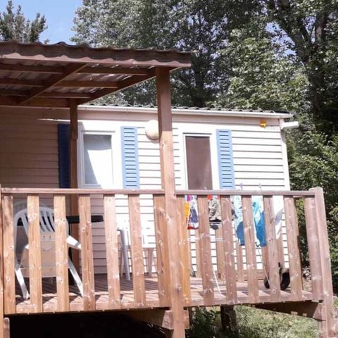 Stacaravan 5 personen - 2 slaapkamers