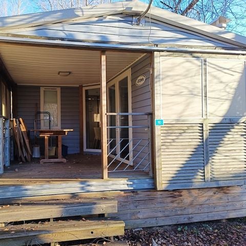 BUNGALOW 4 personnes - Mobil-home 2 chambres - terrasse intégrée