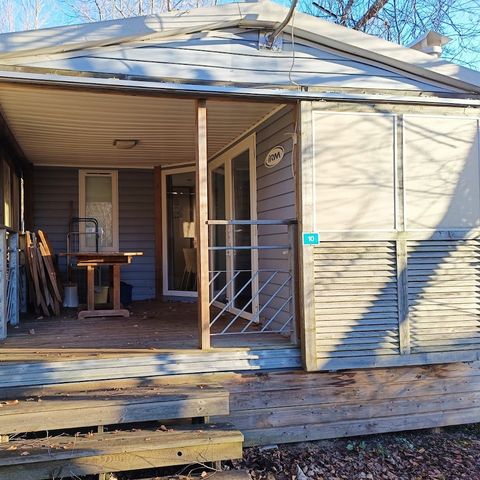 Mobilheim 4 Personen - Mobilheim - 29 m² - 2 Zimmer - integrierte Terrasse