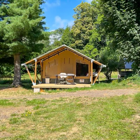 SafariZelt 5 Personen - Ecolodge - 40 m2 - 2 Zimmer