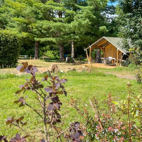 Safarizelt 5 Personen - Ecolodge 2 Zimmer