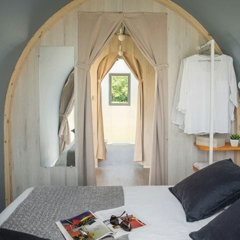 Canvas bungalow 4 persons - Coco Sweet (no sanitary facilities, 2 rooms)
