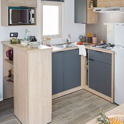 Stacaravan 4 personen - Conforta (2 slaapkamers)