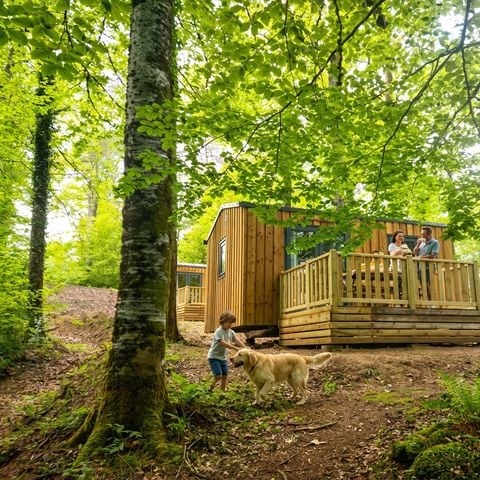 Stacaravan 4 personen - Hut (zonder sanitaire voorzieningen) TITHOME