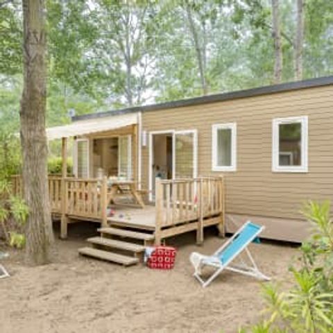 MOBILE HOME 7 people - Cottage 6/7p 3ch air-conditioned ***