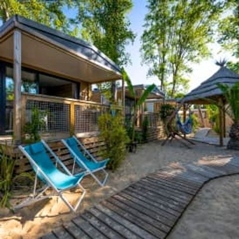 Stacaravan 4 personen - Cottage Robinson 4p 2ch Clim ****