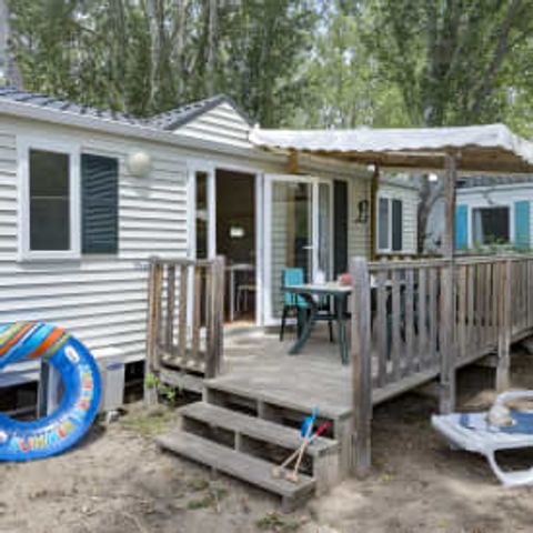 MOBILHOME 5 personas - Cottage 4/5p 2ch aircon ** (en francés)