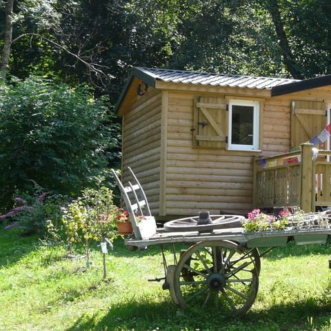 Stacaravan 6 personen - Standaard stacaravan Ballario 29 m² - 2 slaapkamers + overdekt terras van 10 m² - 4/6 personen