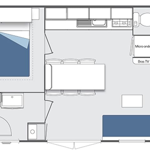 BUNGALOW 6 personnes - Bora dimanche