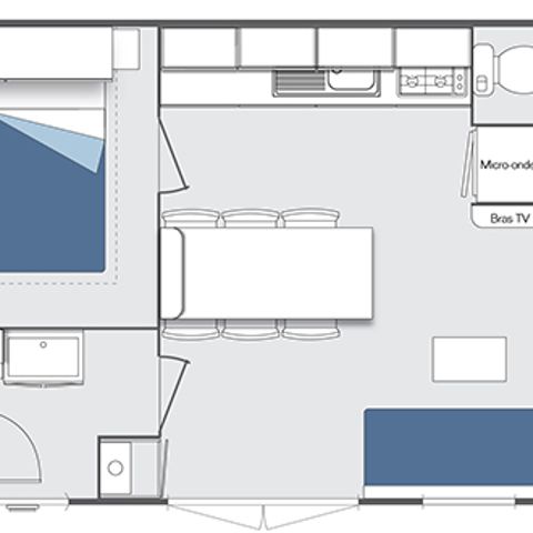 MOBILHOME 6 personnes - Bora dimanche