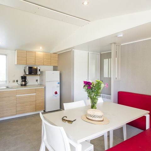 Stacaravan 6 personen - Bali stacaravan met airconditioning op zondag