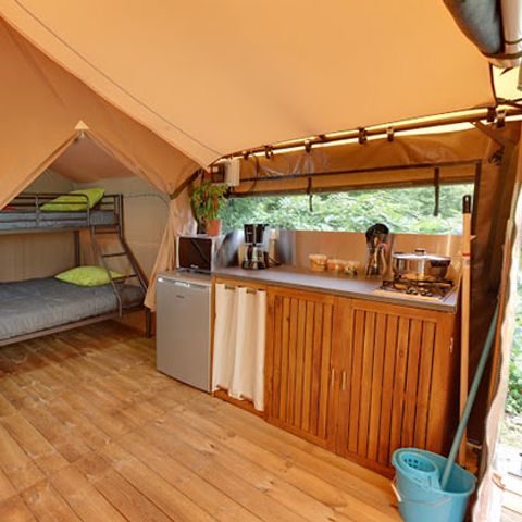 SafariZelt 5 Personen - Safari Family Zelt (ohne Sanitäranlagen)