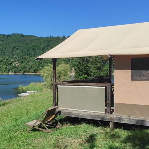 SafariZelt 5 Personen - Zelt Safari Lodge Nature (ohne Sanitäranlagen)