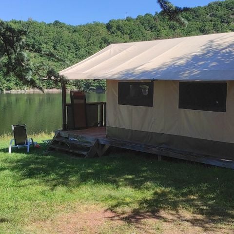 TENTE TOILE ET BOIS 5 personnes - Tente Safari  Lodge Nature (sans sanitaire)