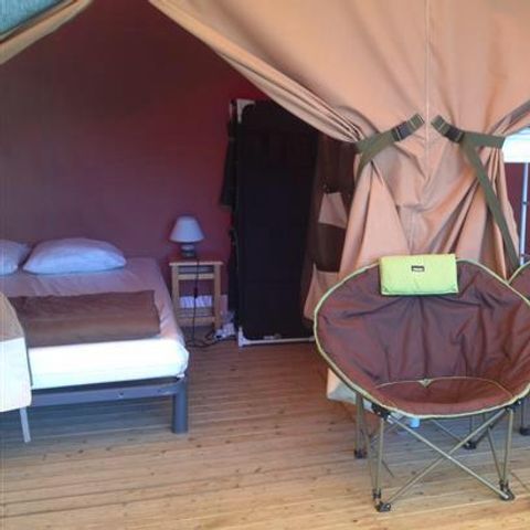 SafariZelt 5 Personen - Zelt Safari Lodge Nature (ohne Sanitäranlagen)