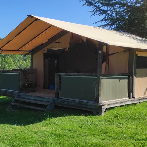 Safaritent 5 personen - Safari Lodge Natuurtent (zonder sanitair)