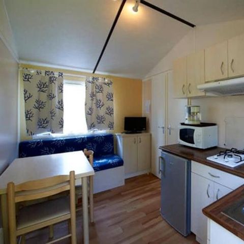 Mobilheim 4 Personen - 2 Zimmer mit Fernseher