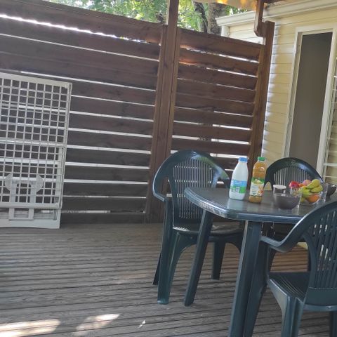 BUNGALOW 4 personnes - Mobil home 2 chambres avec télévision 4 pers