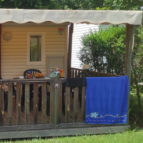 CASA MOBILE 4 persone - Casa mobile con 2 camere da letto, televisione e aria condizionata per 4 persone