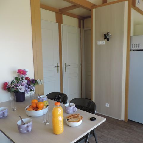 Chalet 4 personen - Chalet 27 m² / 2 Zimmer - Überdachte Terrasse 13 m² 4 pers.