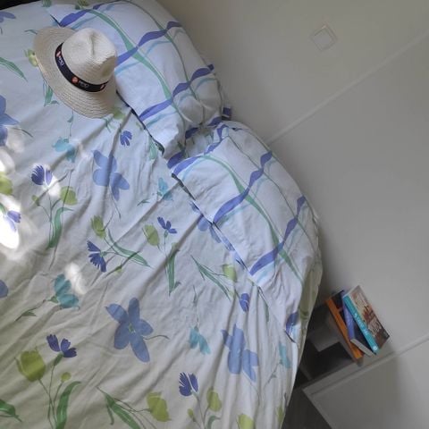 Mobilheim 5 Personen - Mobilheim 25m² 2 Schlafzimmer mit Fernseher und Klimaanlage 5 Pers.