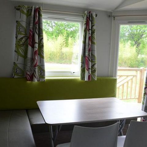 MOBILHOME 6 personas - Mobilhome 31 m² / 3 habitaciones - Terraza semicubierta TV 6 pers