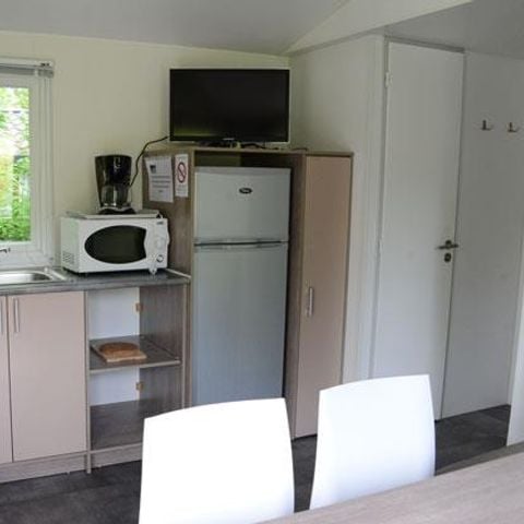Mobile home 6 persons - Mobilhome 31 m² / 3 bedrooms - Semi-covered terrace TV 6 pers